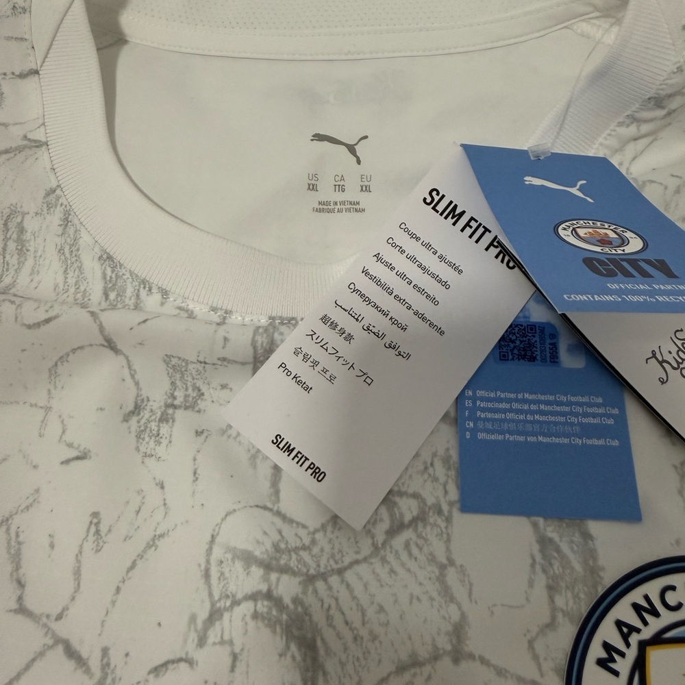 PUMA KidSuper Manchester City FC 2025 Men's Authentic Home Club Jersey size xxl - Picture 2 of 10